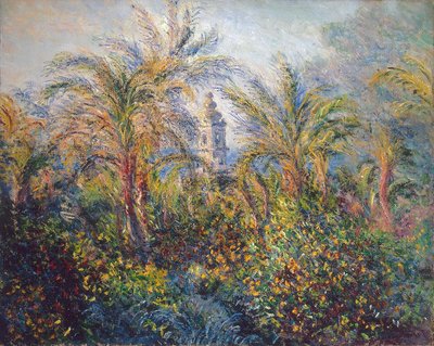 Garden in Bordighera, Impression of Morning, 1884 by Claude Monet